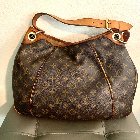 Louis Vuitton shoulder bag brown leather - Picture 4 of 5